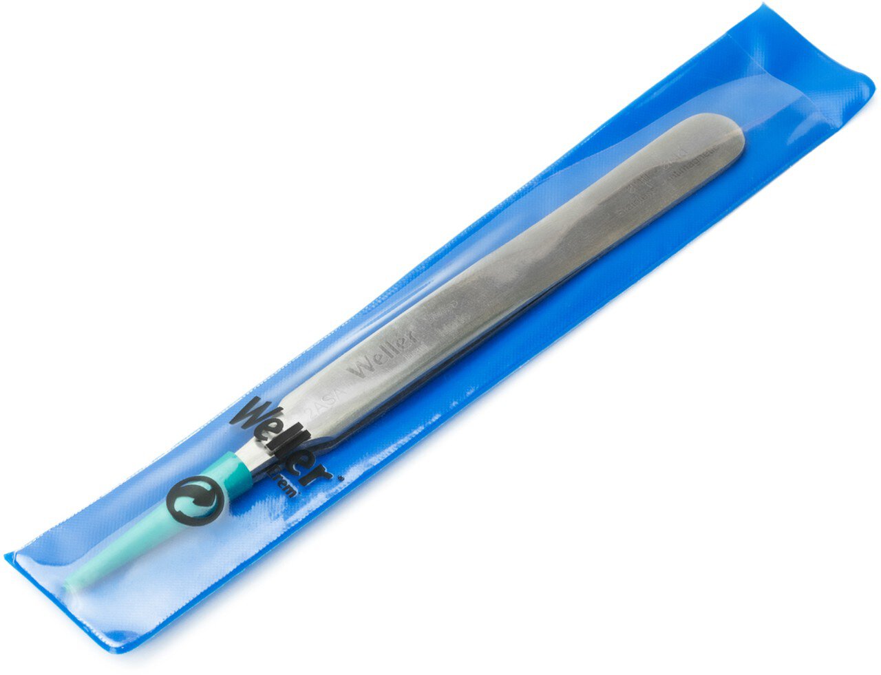 Weller Erem 2ASA Precision Tweezers with Flat Rounded Tips for Gripping Components #zoom-5