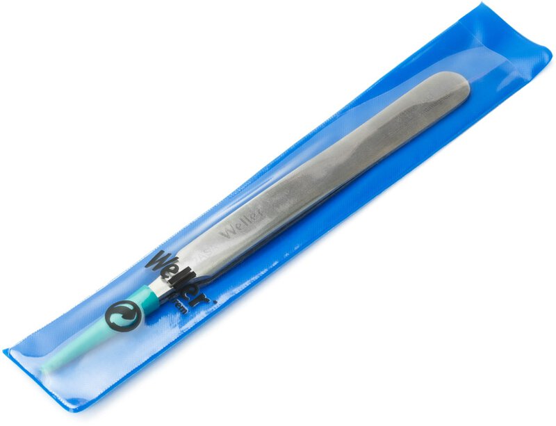 Weller Erem 2ASA Precision Tweezers with Flat Rounded Tips for Gripping Components #5