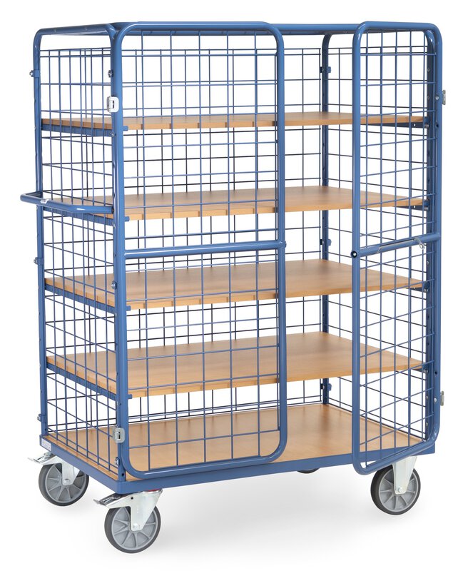 Paketwagen mit Dach, Ladefläche 1.200 x 800 mm #1