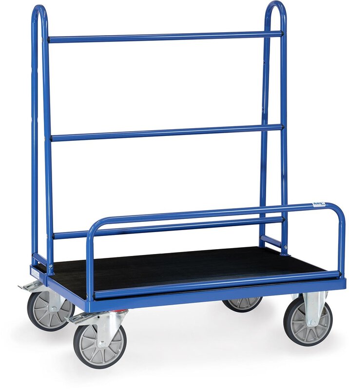 Plattenwagen - Ladefläche mit Riefengummi Ladefläche 1070 x 435 mm 