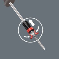 Schraubkralle für Schraubendreherklingen, lange Bits und Winkelschlüssel mit Festhaltefunktion für Schrauben, 4,5-6 x 41 mm #thumbnail-4