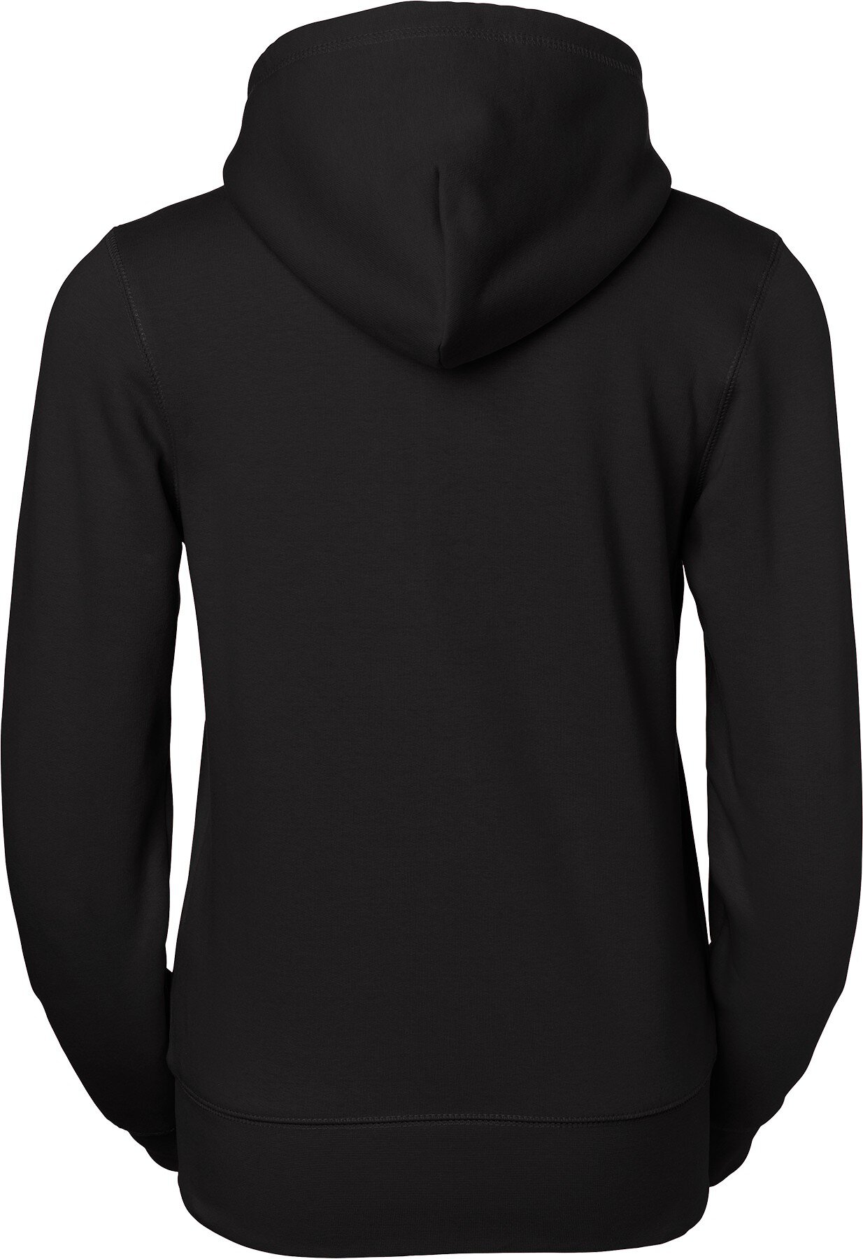 Felpa Georgia con zip integrale, donna, nero, XXL #zoom-3