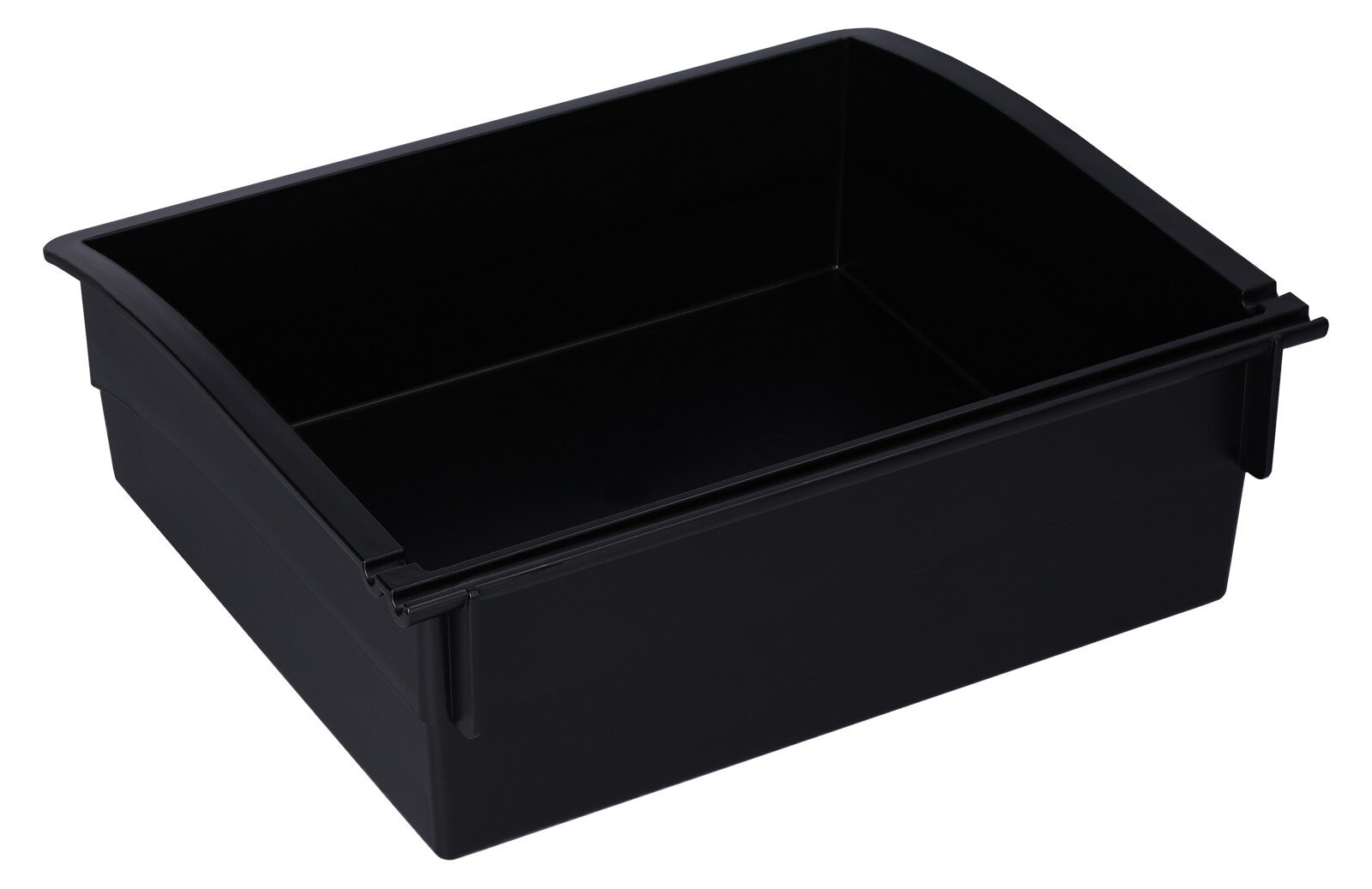 Plateau de travail ESD, PS, noir, 180 x 210 x 79 mm #zoom-2