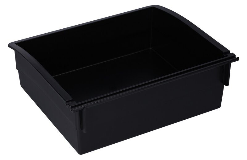 Plateau de travail ESD, PS, noir, 180 x 210 x 79 mm #2
