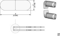 Lötspitze W14003F für WS140 Entlötpinzette, flach 3 mm #thumbnail-1