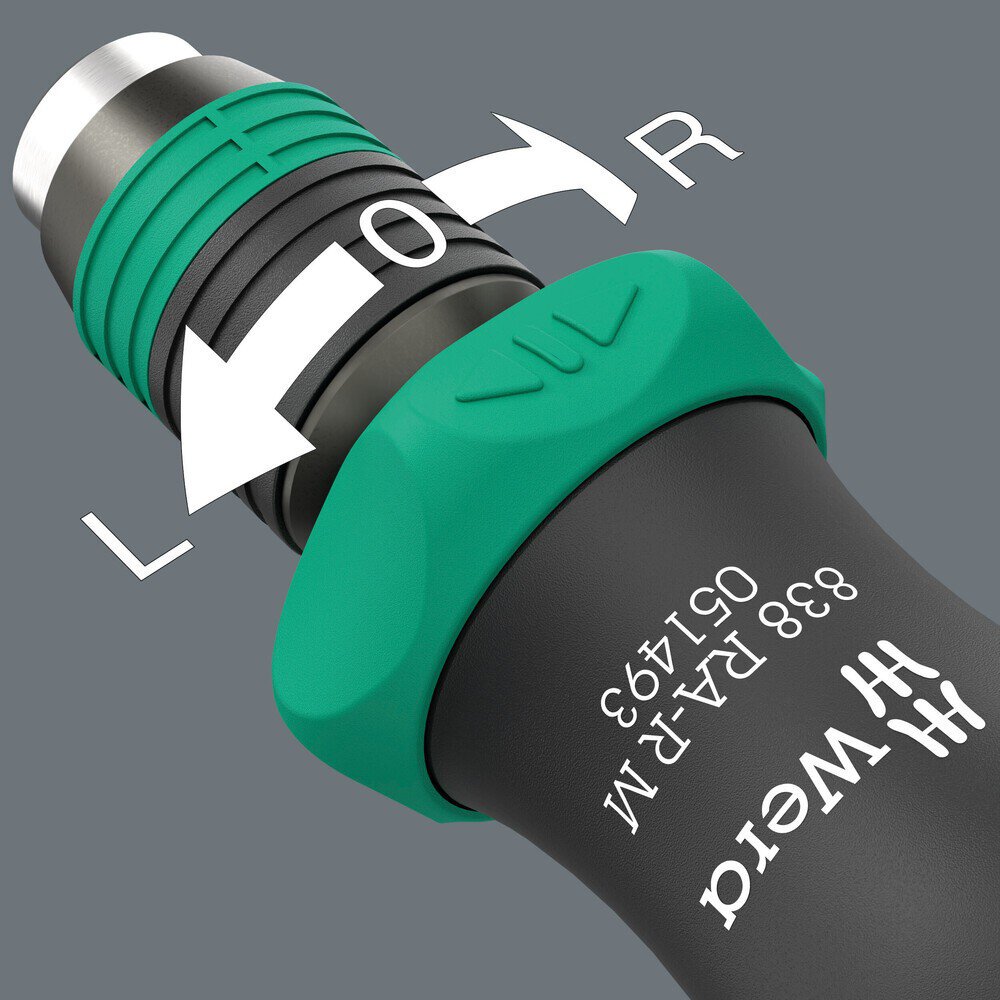 Ręczny uchwyt na bity z funkcją grzechotki, 1/4", 1/4" x 123,5 mm #zoom-4