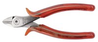 Seitenschneider mit Celluloseacetat-Griffen, vernickelt und verchromt, für Stahldraht, 160 mm #thumbnail-3