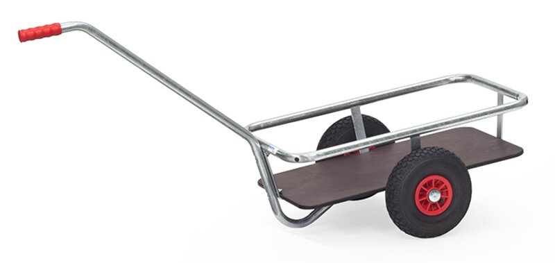 Hand cart with waterproof plywood floor  #1