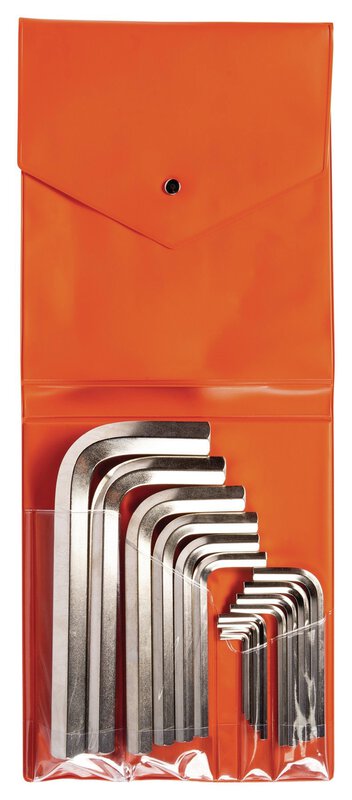 Metrischer Sechskant-Winkelschraubendreher-Satz, vernickelt, 2 bis 22 mm, 15-teilig #3