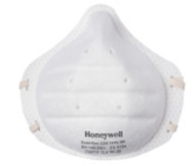 FFP2 D fijnstofmasker EN149:2009, zonder ventiel