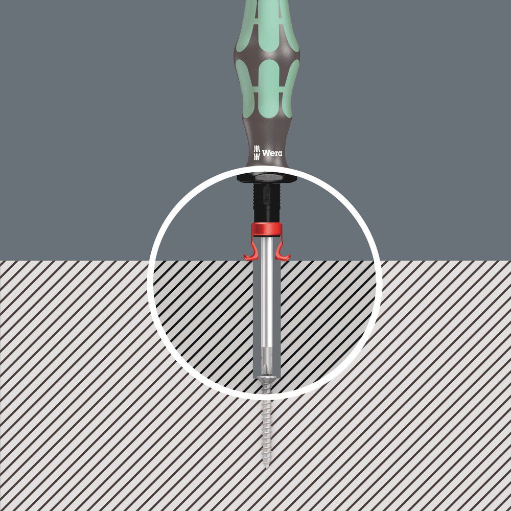 Schraubkralle für Schraubendreherklingen, lange Bits und Winkelschlüssel mit Festhaltefunktion für Schrauben, 4,5-6 x 41 mm #zoom-6
