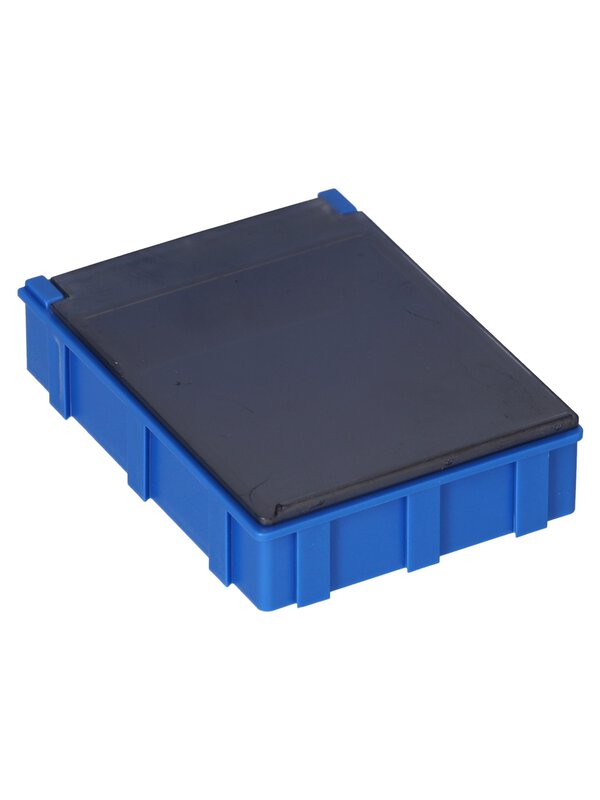 Boîte CMS ESD N4, 68 x 57 x 15 mm, bleu/transparent métallisé #4