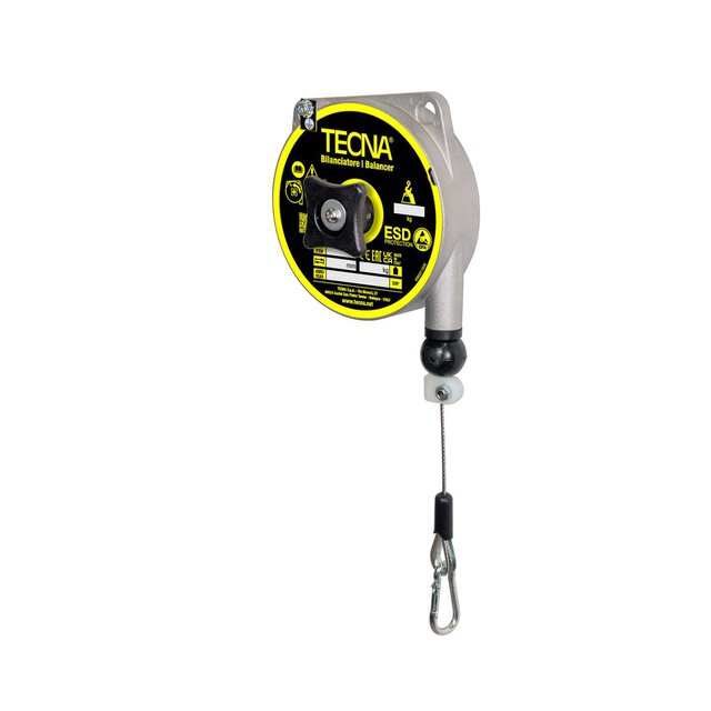 Federzug 9312 - Tragkraft einstellbar 1,0-2,0 kg; Hub/Seillänge 1600 mm