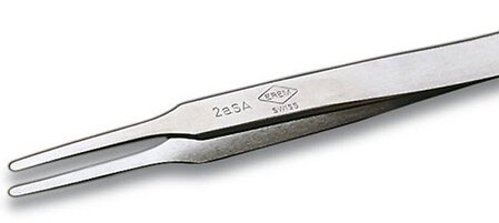 Weller Erem 2ASA Precision Tweezers with Flat Rounded Tips for Gripping Components #zoom-1