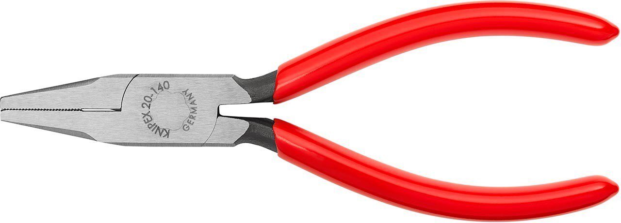 Flat nose pliers, black atramentized, 140 mm #zoom-3