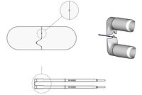 Lötspitze W14040G für WS140 Entlötpinzette, 40G 3 mm #thumbnail-2
