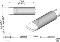 Kartuschenmeissel 2.9 X 0.7, C210039 #thumbnail-1