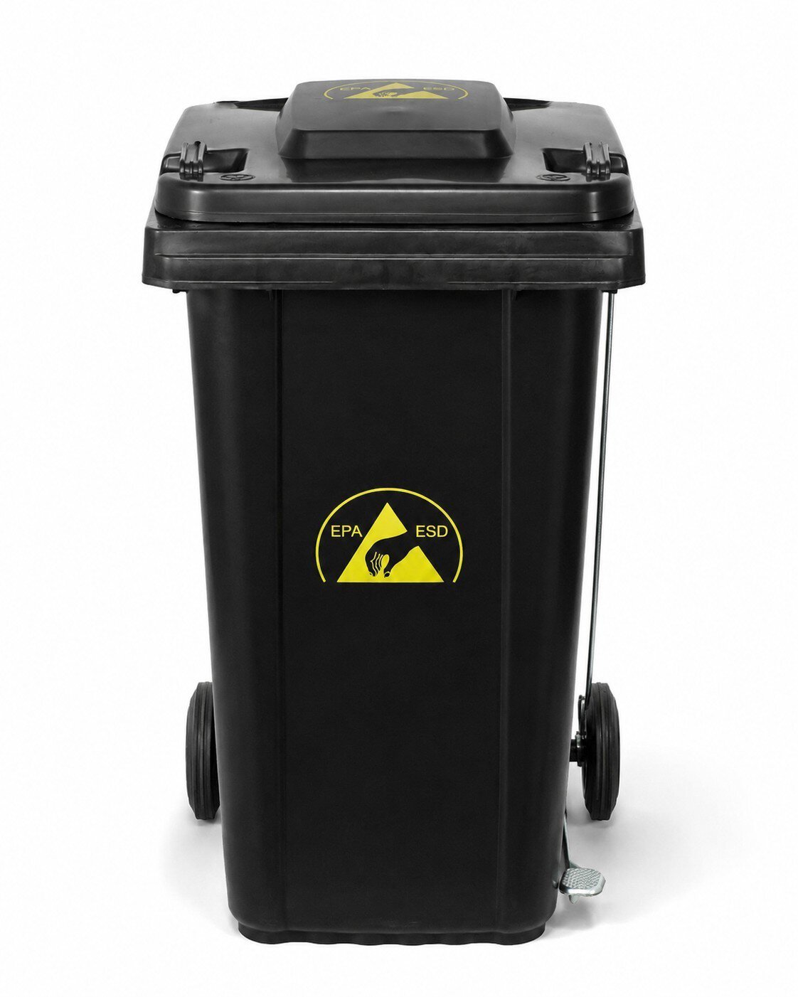 Pojemnik na odpady ESD, 240 litrów, czarny #zoom-2
