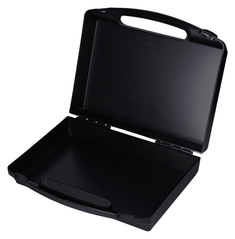 ESD case, K2007 ESD, empty, black, 365 x 245 x 105 mm