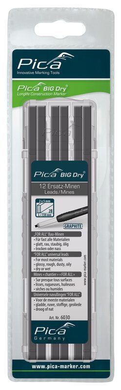 Pica BIG DRY Set de mines FOR ALL graphite, emballage SB #1