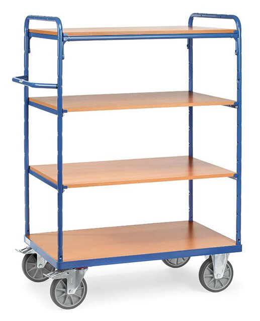 Chariot à plateaux Surface de chargement 1000 x 600 mm 