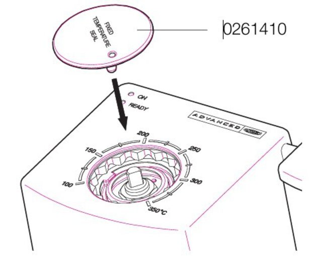 Temperatuurafdichting voor alle toevoereenheden van AD-2200 / AR 5500 / AR 5800 / JT 7000 / TE 5000