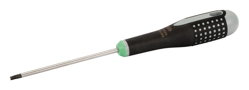 ERGO™ manipulationssicherer TORX®, Schraubendreher mit Gummigriff, TR8 x 75 mm #1