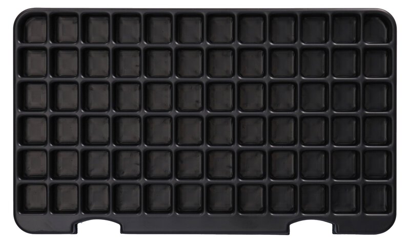 Garniture ESD pour boîte de rangement 166, 72 compartiments de 20 x 20 mm #1