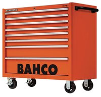 Classic series C75 40" workshop trolley with 8 drawers, blue, 986 mm × 501 mm × 1100 mm #thumbnail-1