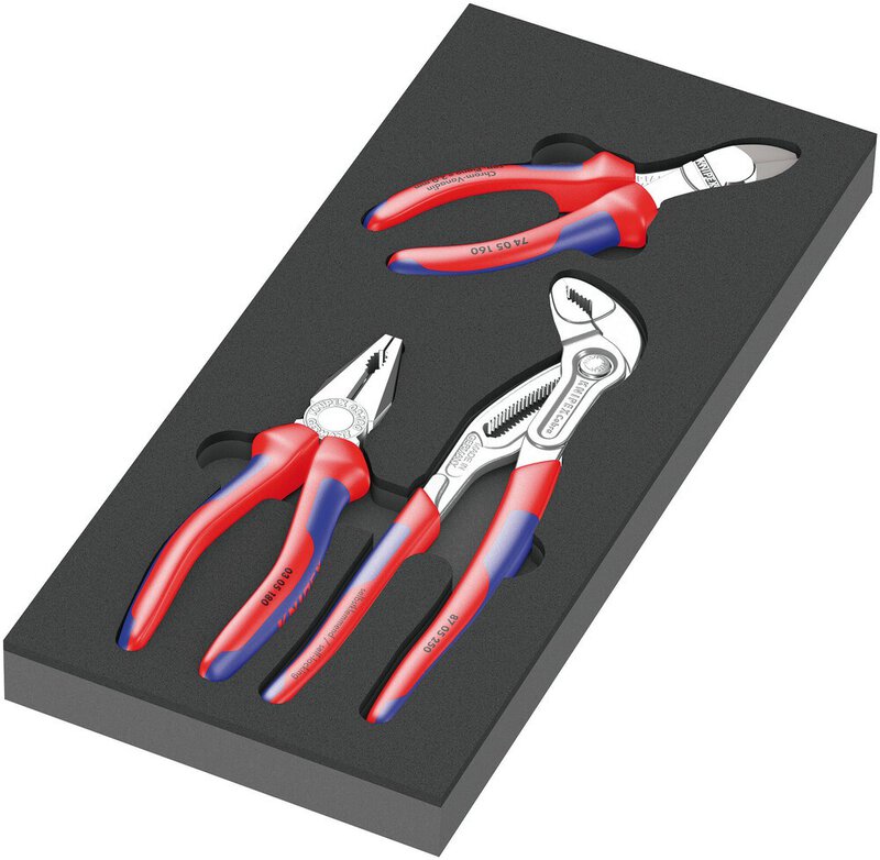 Foam insert KNIPEX pliers set 1, 3-piece #1