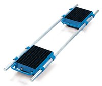 Trolley, adjustable 6951 Support plate 250 x 200 mm, 6 to.  #thumbnail-1