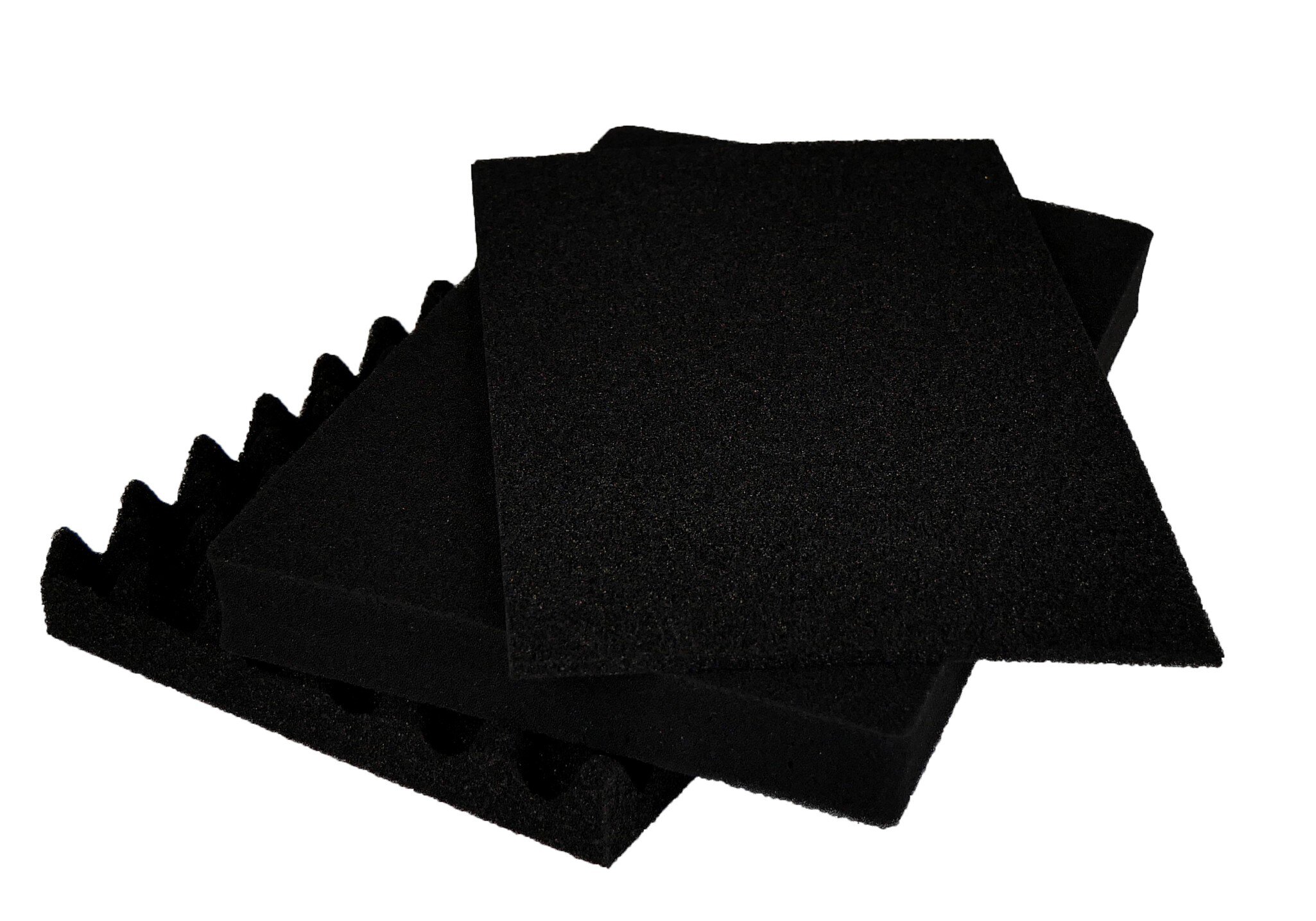 Mousse prédécoupée ESD pour mallette K2004 ESD, noir, 275 x 185 mm #zoom-1
