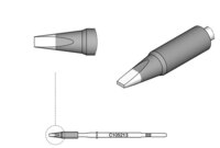 Panne à souder en forme de burin, droite 1 x 0,3 mm #thumbnail-2