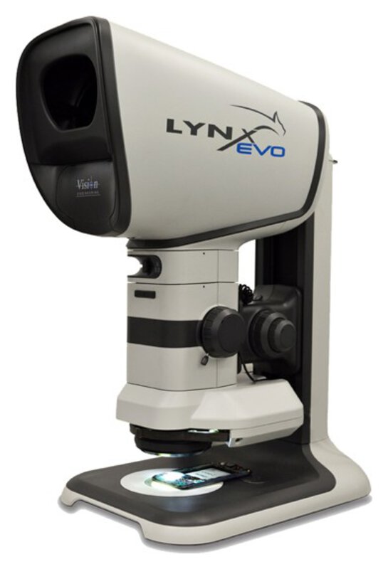 Lynx EVO Stereomikroskop ze statywem ergo i optyką obrotową