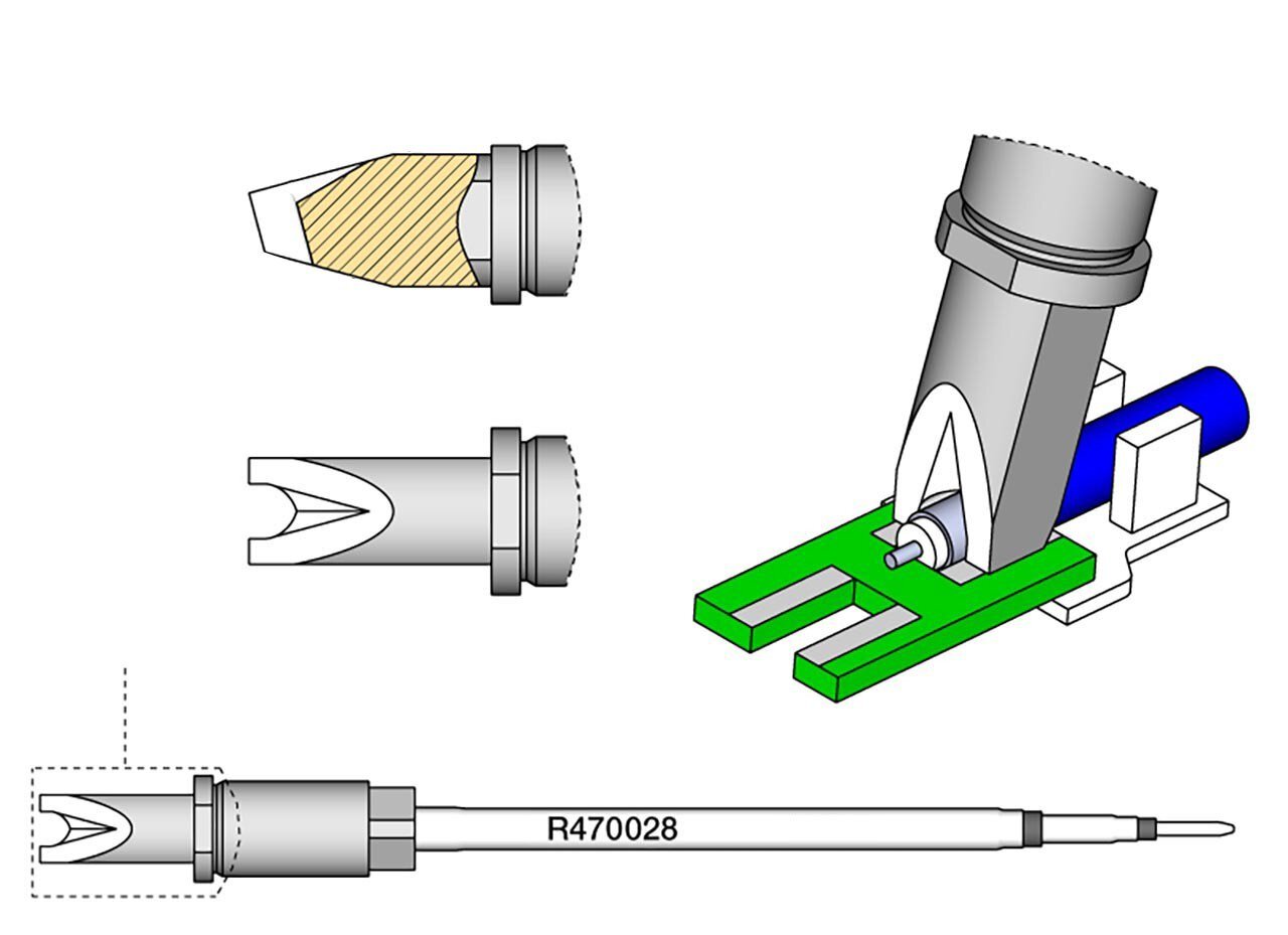 Soldering tip R470, pin connector, Ø 3.8 mm, R470028 #zoom-2