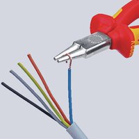 Rundzange, verchromt, isoliert 160 mm #thumbnail-4
