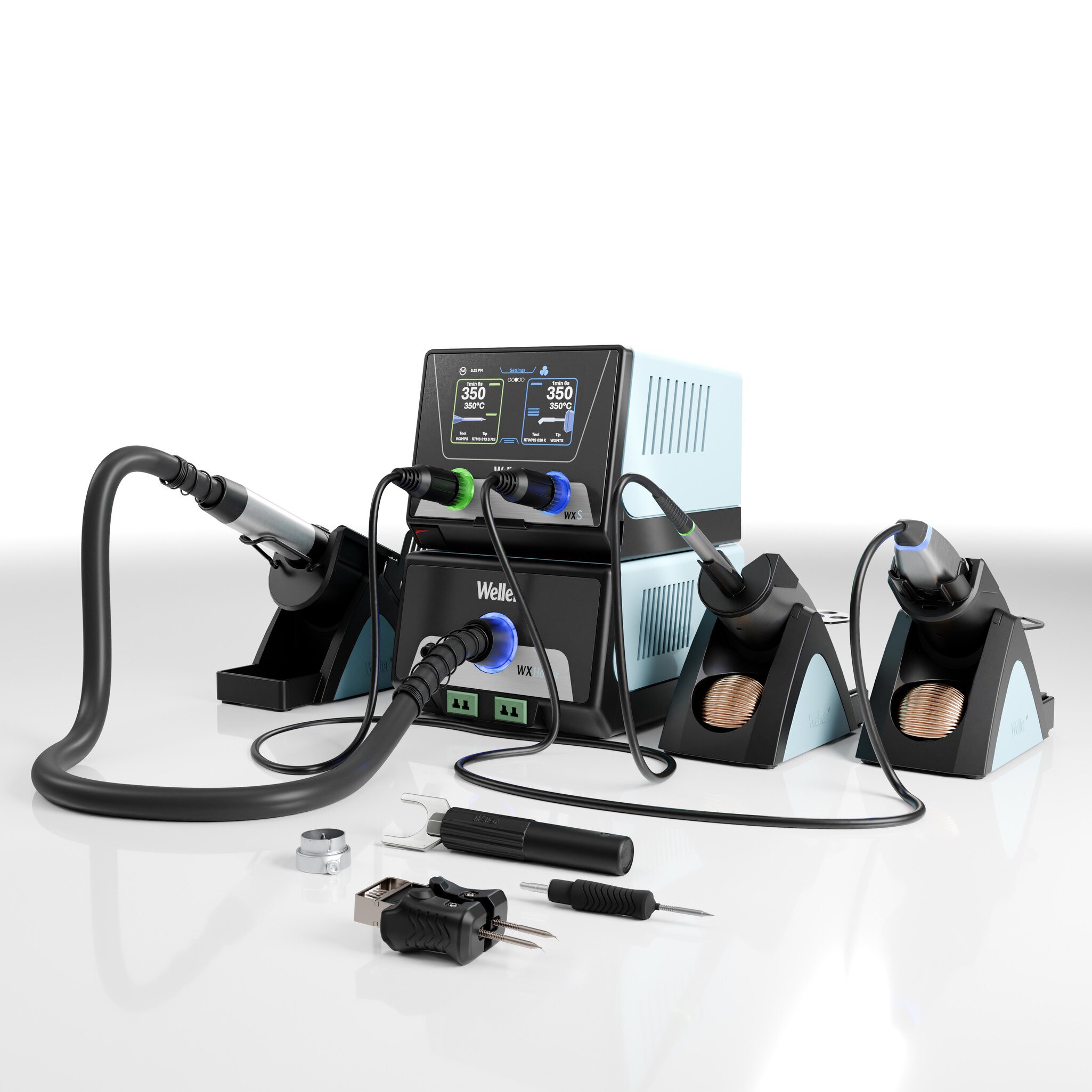 WXS2030 WXHotAir Basic Set 230V F/G, 900W Geregeltes High Power Rework Basic Set #zoom-1
