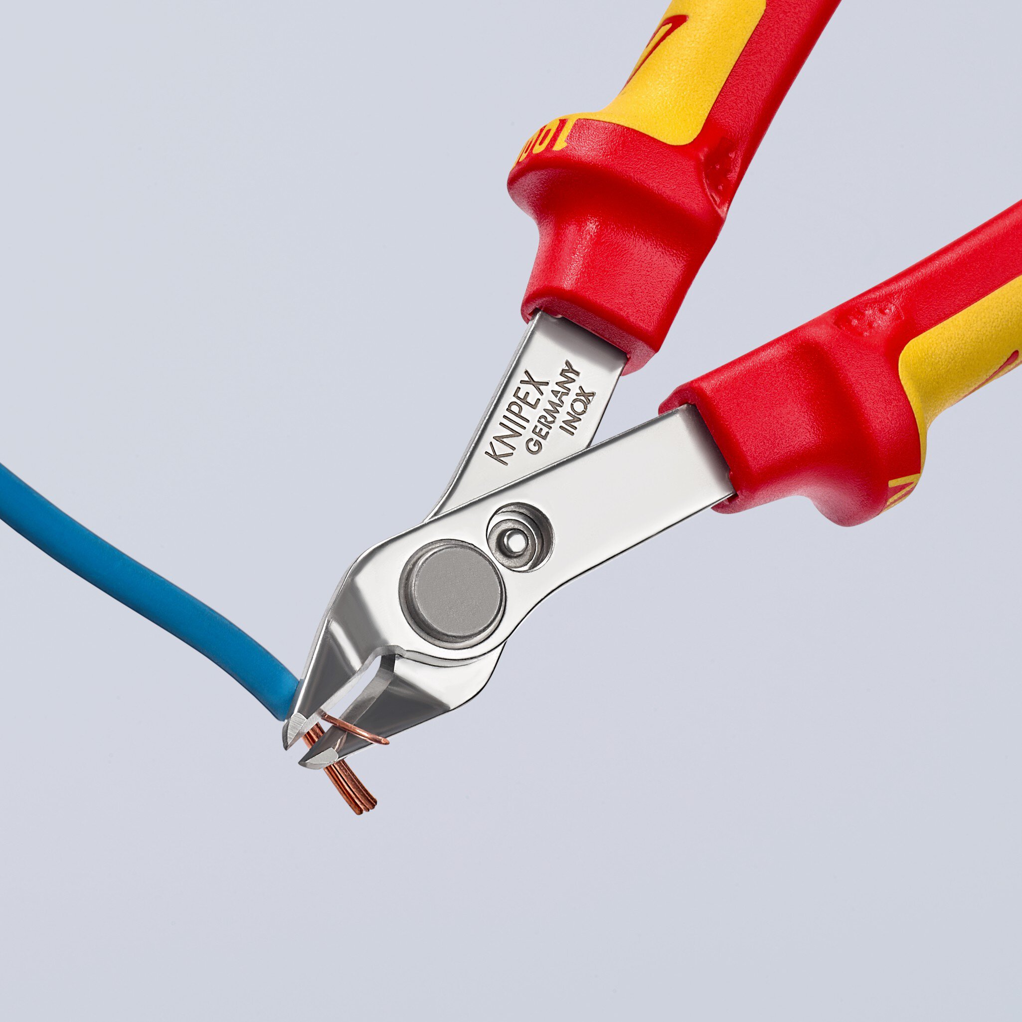 Electronic Super Knips® VDE, isoliert, mit Mehrkomponenten-Hüllen, VDE-geprüft 125 mm (SB-Karte/Blister) #zoom-5