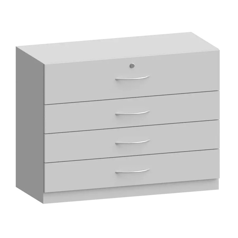 ESD side cabinet 1000, 4 drawers