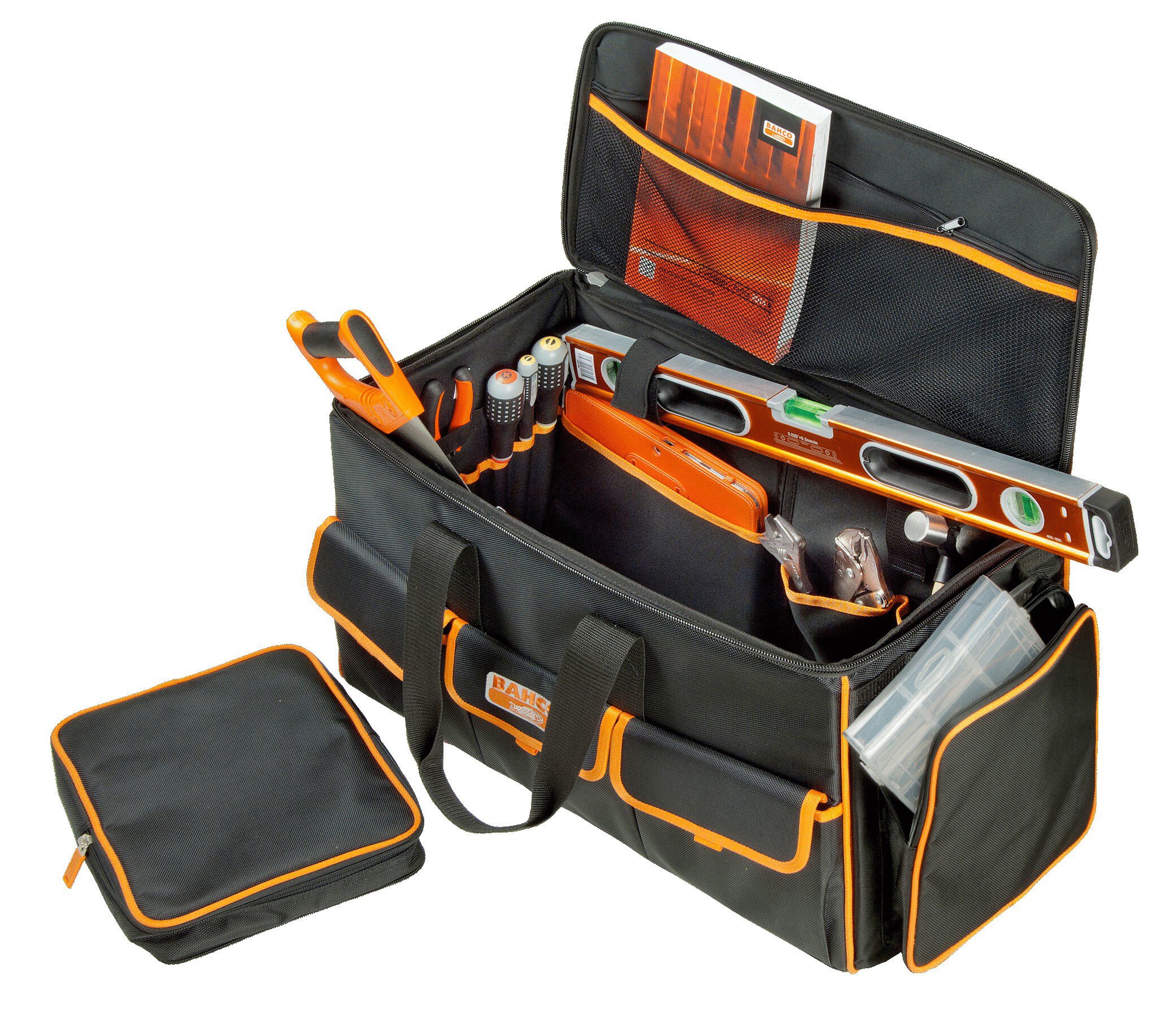 Stoff-Werkzeugtaschen mit Teleskopgriff und Rädern, 73 l #zoom-4