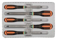 ERGO™-Set Screwdriver for TORX® and hexagon screws with continuous blade and impact-resistant handle, 5 pieces #thumbnail-3
