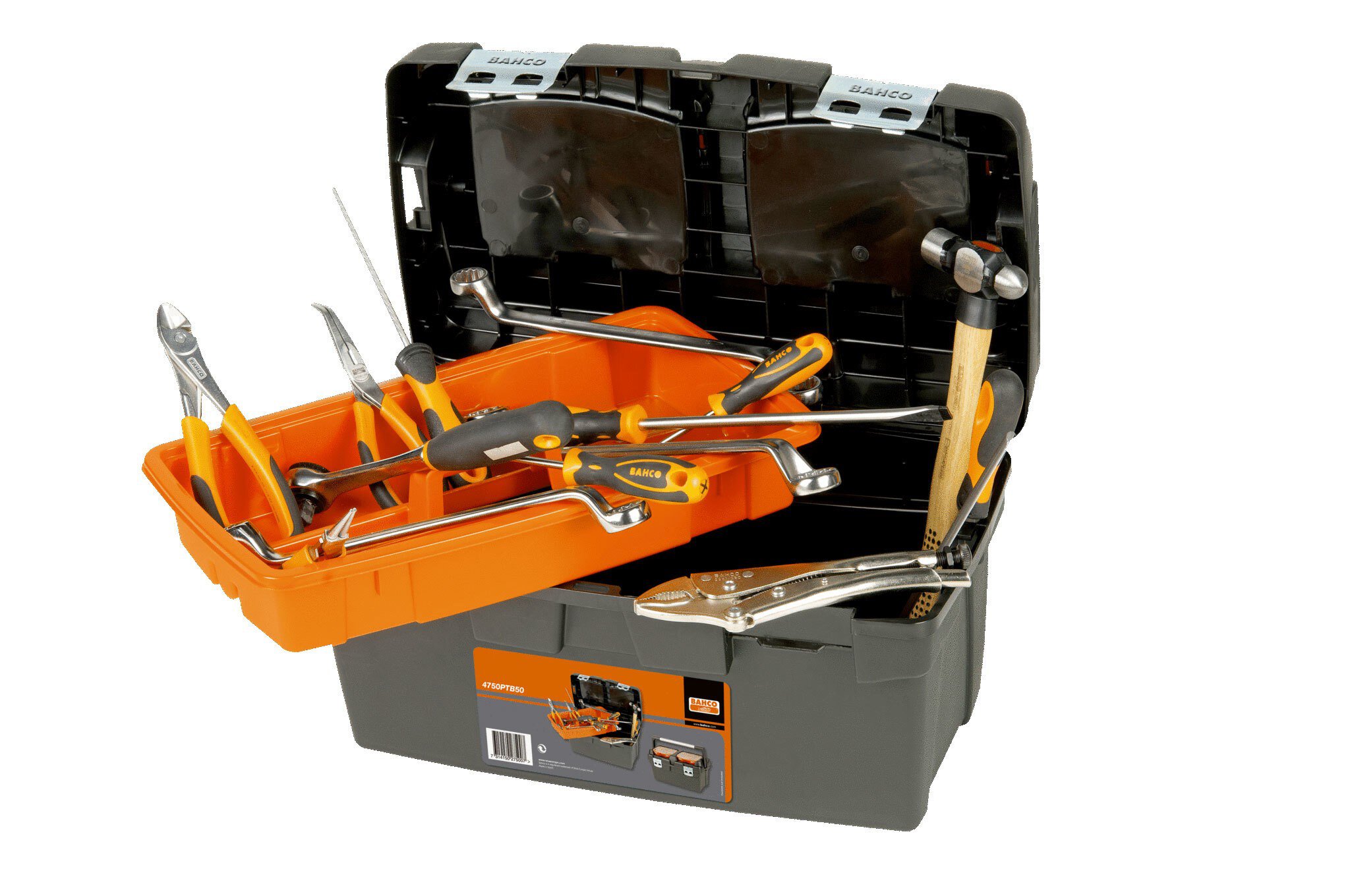 Strapazierfähige 500-mm-Kunststoff-Werkzeugbox #zoom-2