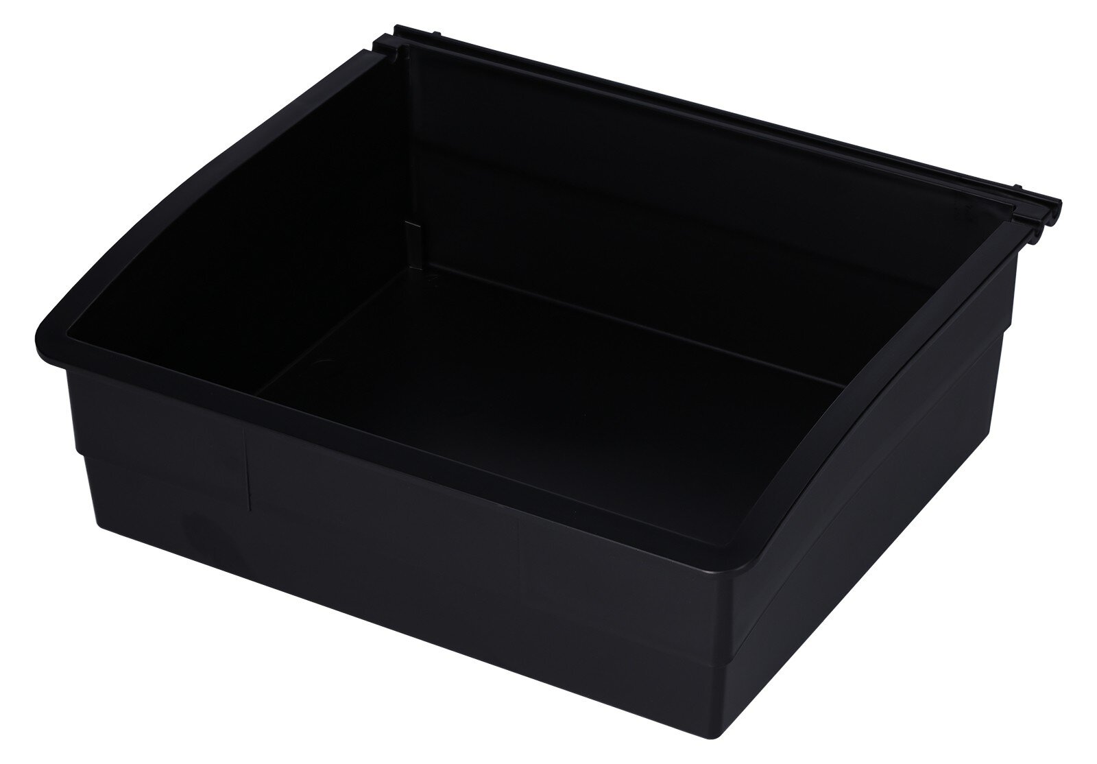 Plateau de travail ESD, PS, noir, 180 x 210 x 79 mm #zoom-1