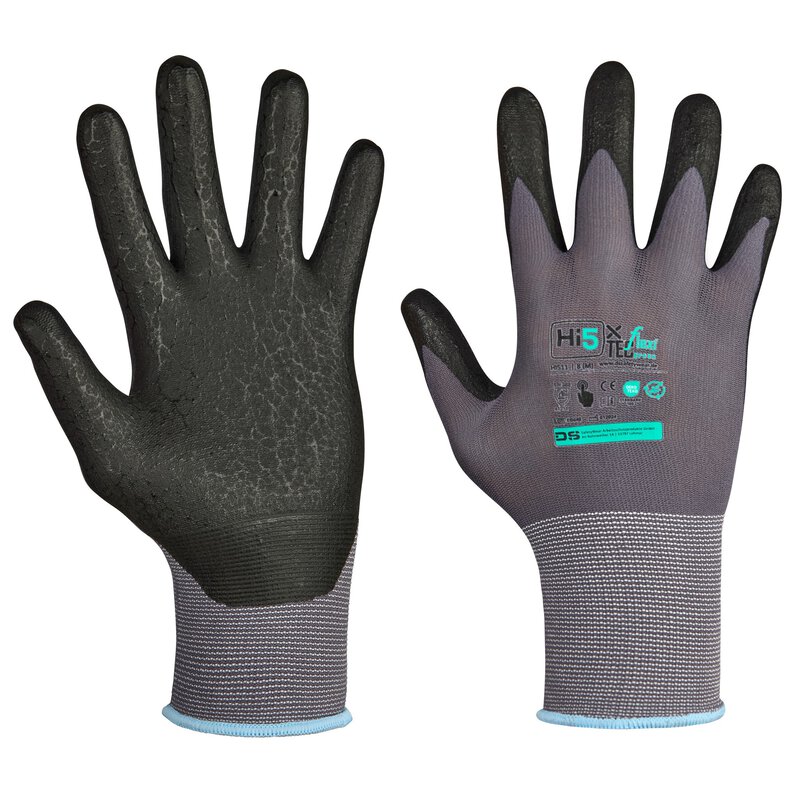 Hi5 X Flexitec Basic gloves 4121X, gray/black #2