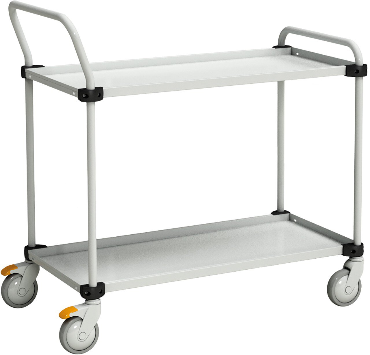 Chariot à 2 étagères TRTA4082 LxPxH 890x530x1020 mm, ESD #zoom-1