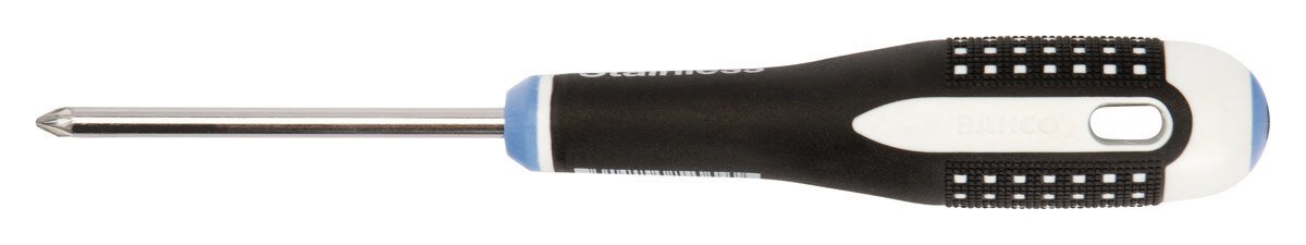 ERGO™ Pozidriv Schraubendreher aus Edelstahl, mit 3-Komponentengriff, PZ0 × 60 mm #zoom-3