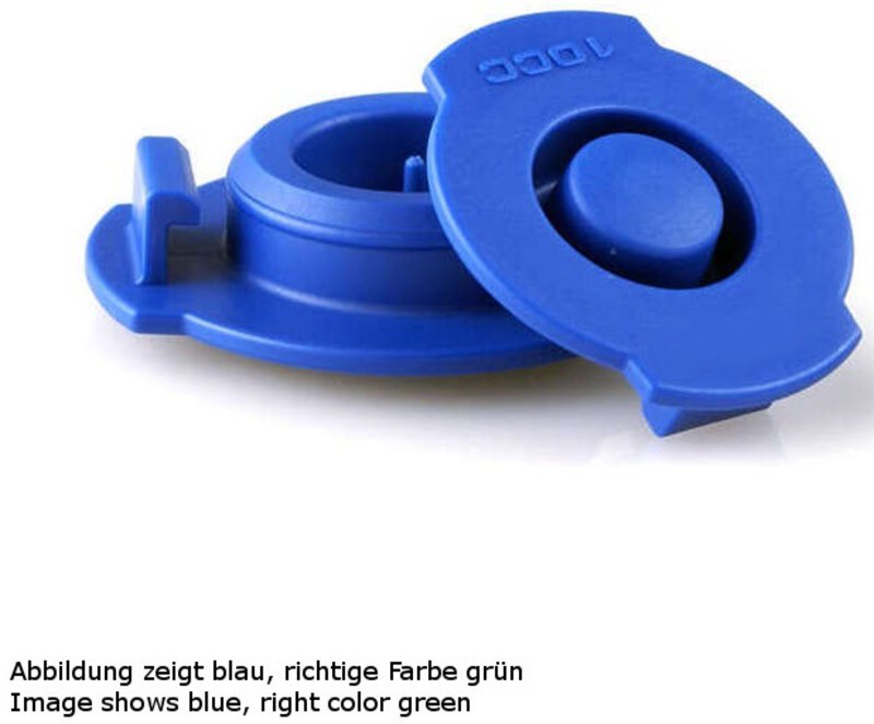 Kartuschenverschluss, 30/55 cm³, blau