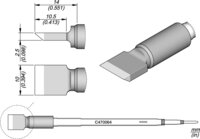 Lötspitze messerförmig, Breite 10 mm, C470064 #thumbnail-1