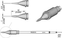 Lötspitze R245, Twintip, 1x0.5 mm, R245016 #thumbnail-1