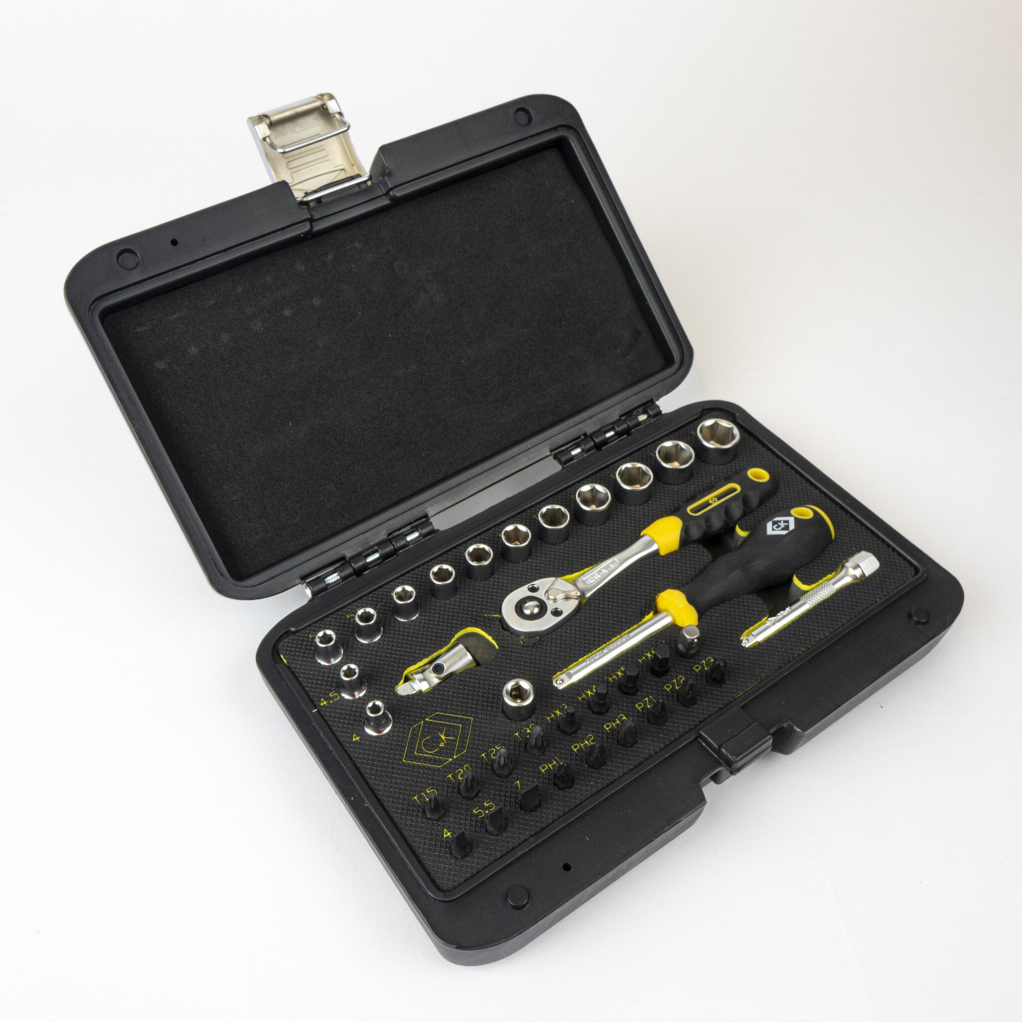 Socket and bit set, 1/4", 36 pieces #zoom-1